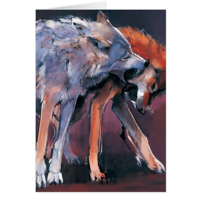 Deux loups 2001 (Devant)