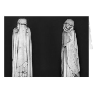 Deux personnes en deuil