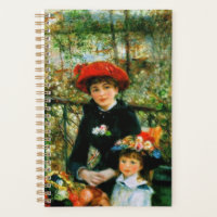 Deux Soeurs en terrasse par Renoir