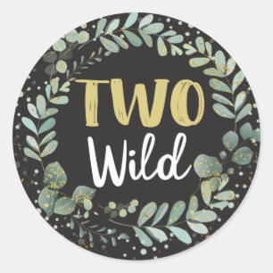 Deux Stickers Anniversaires Wild Woodland Favorise