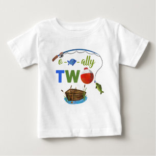Deux t-shirt bébé Ofish T-shirt Petit pêcheur
