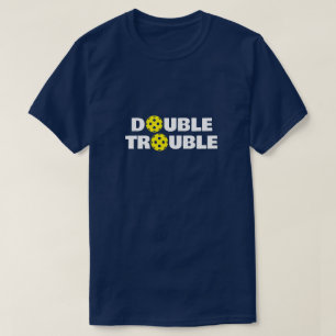 Deux t-shirts de pickleball pour l'équipe masculin