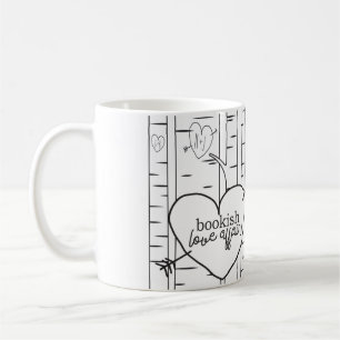 Deux tonalités Bookish Lookish Affair Coffee Mug