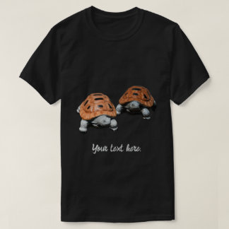 Deux tortues boîtes peintes, Tshirts personnalisés