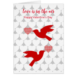 Deux tourterelles la Saint Valentin