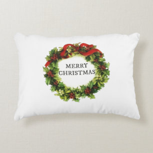 Deux voeux de Noël Accent Coussin 16" x 12"