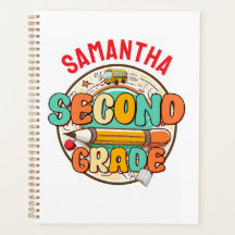 Deuxième année - Cute Back to School Supplies Note