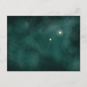 Deuxième étoile à la carte postale de droite