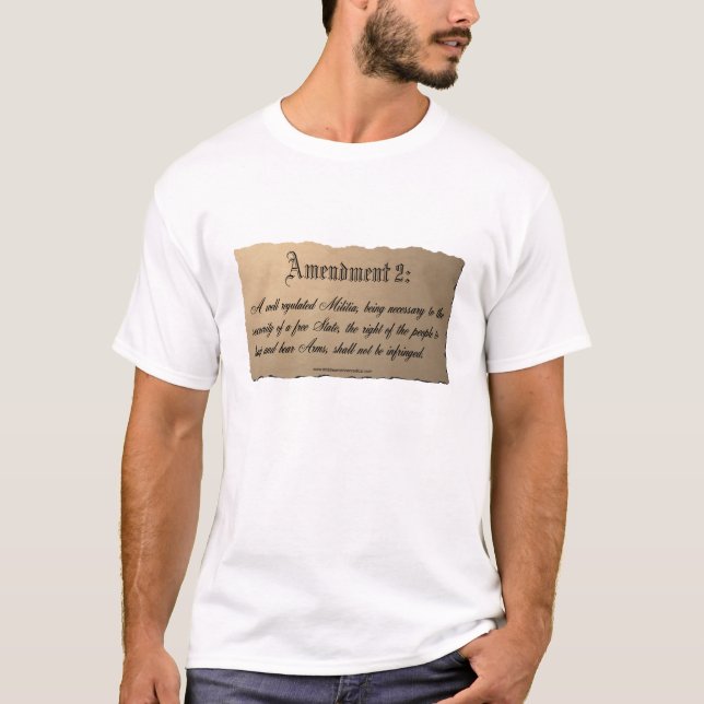 Deuxième T-shirt d'amendement (Devant)
