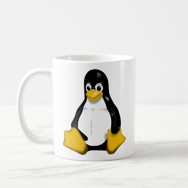 /dev/coffee0linux-Tasse Kaffeetasse (Links)