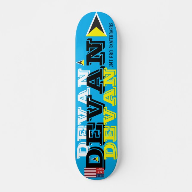 DEVAN 7 3/4" Skateboard Deck (Vorne)