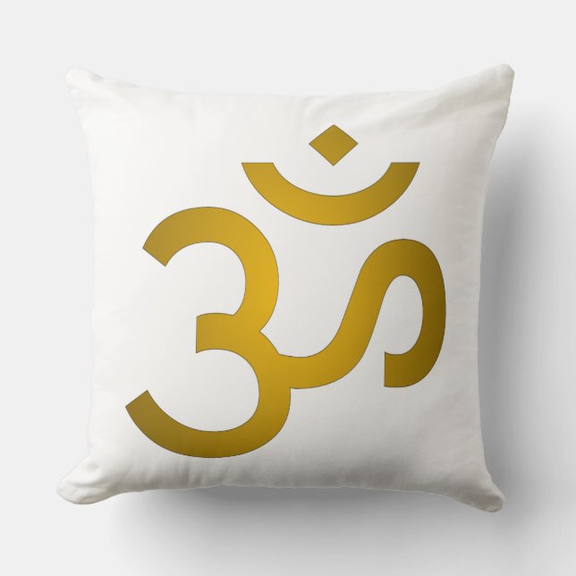 Devanagari Om Kissen (Vorderseite)