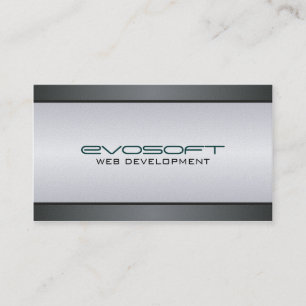 Développeur web - cartes de visite