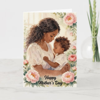Devenir maman Carte de la fête des mères