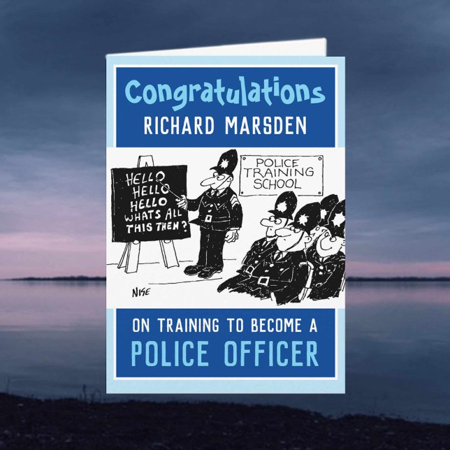 Devenir une carte d'agent de police (Créateur téléchargé)