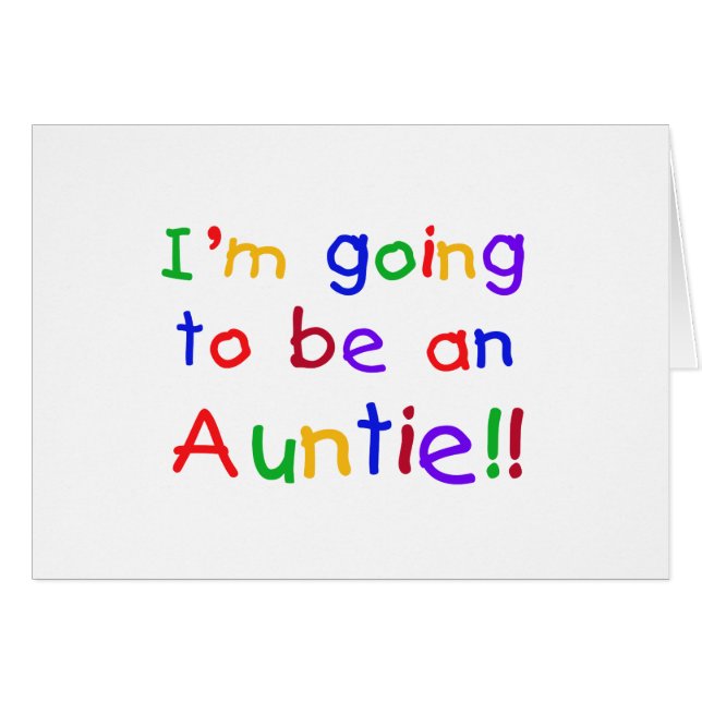 Devenir une Tante Couleurs primaires (Devant horizontal)