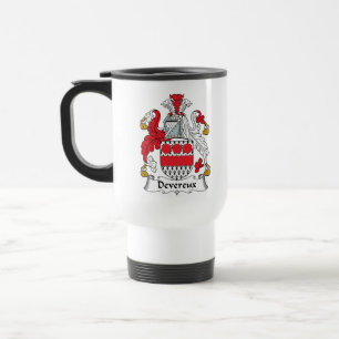 Devereux Familienwappen Reisebecher
