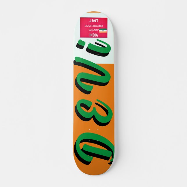 DEVI   JMT INDIA 7 3/4" Skateboard Deck (Vorne)
