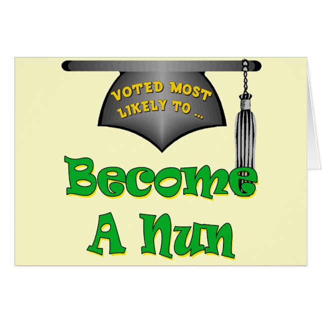 Deviennent une nonne (Devant horizontal)