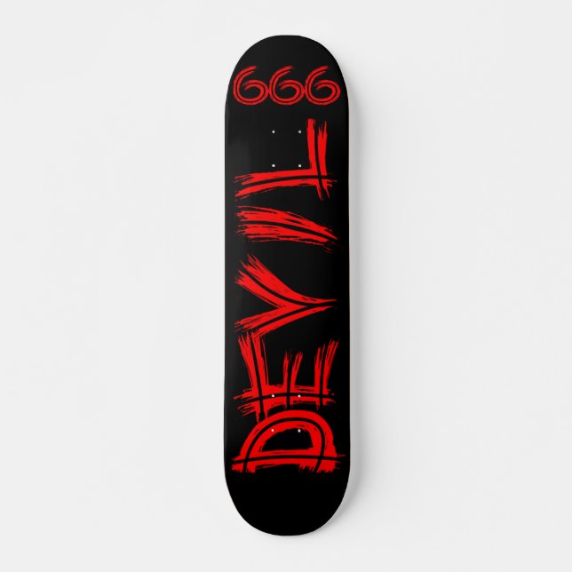 Devil 666 Skateboard (Vorne)