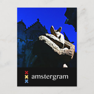 Devil Amsterdam Postkarte