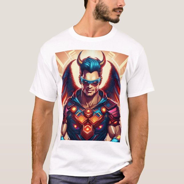 "Devil Angel Strategist T - Shirt (Vorderseite)