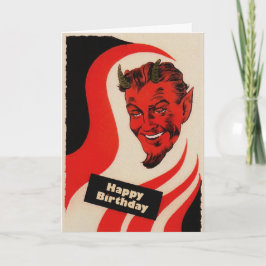 Devil Birthday Card Feiertagskarte