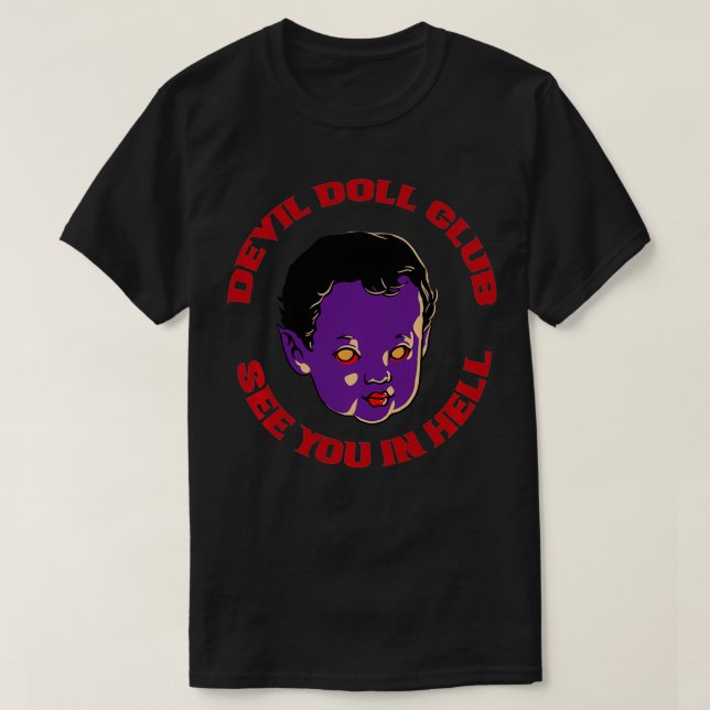 Devil Club See You In Hell Punk Goth Pullover (Design vorne)