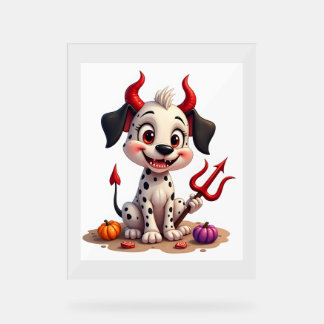 Devil Dalmatiner Mischief Acrylschild