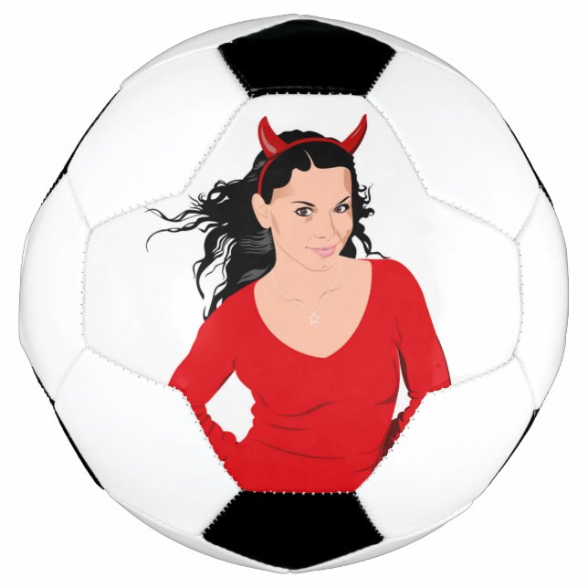 DEVIL GIRL FUßBALL (Vorderseite)