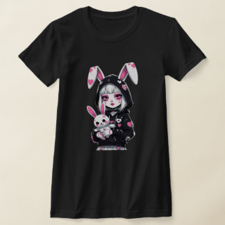 Devil Girl Halloween T - Shirt - Spooky Niedlich