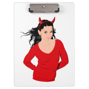 DEVIL GIRL KLEMMBRETT