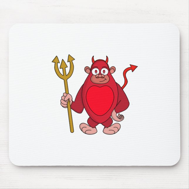 Devil Gorilla Mousepad (Vorne)