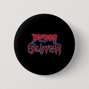 Devil Horror Halloween Button