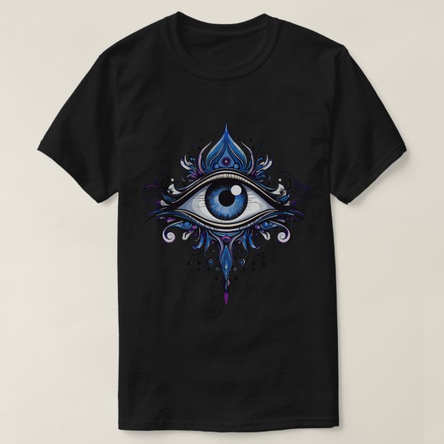 Devil Lila Eye (Lila Edition) T-Shirt (Design vorne)