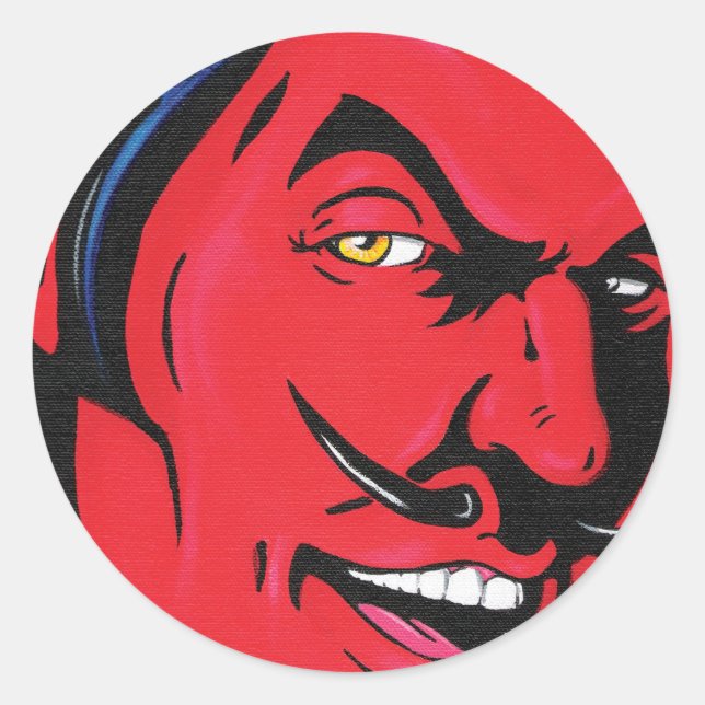Devil Man Sticker (Vorderseite)