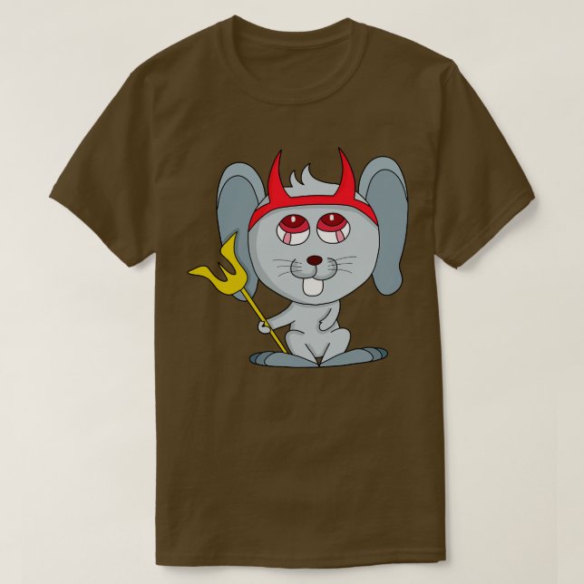 Devil Mouse T-Shirt (Design vorne)