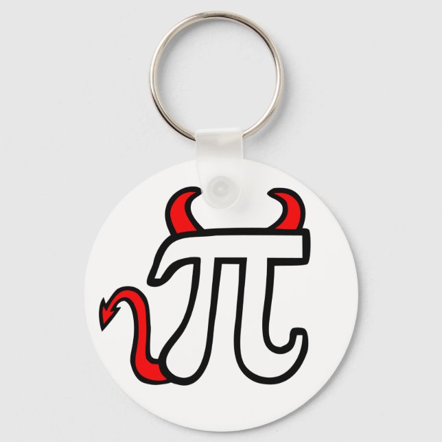 Devil Pi Schlüsselanhänger (Vorderseite)