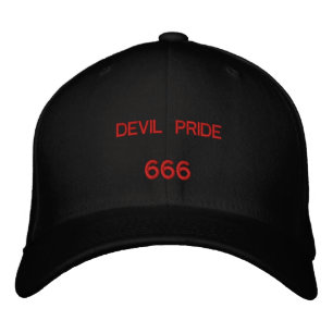 DEVIL PRIDE, 666 BESTICKTE KAPPE