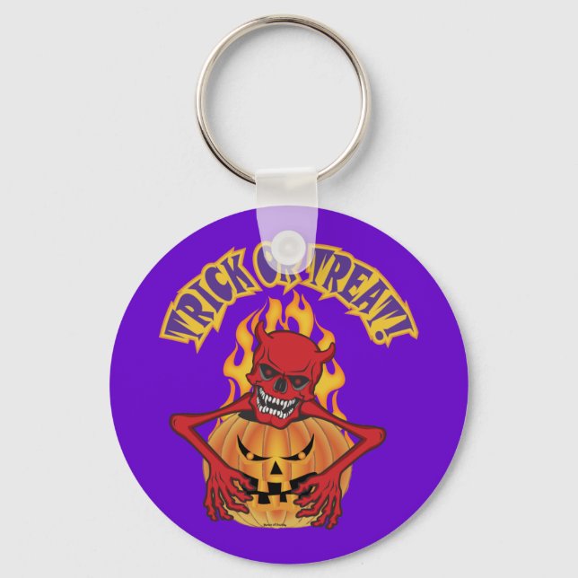 Devil Skull Schlüsselanhänger (Vorderseite)