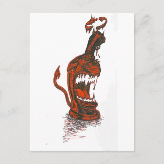 DEVIL SPRAY CAN POSTKARTE (Vorderseite)