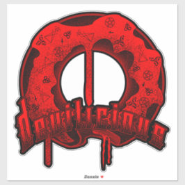 Devilicious Donut Aufkleber