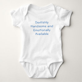 Devilishly Handsome Baby Boy's Bodysuit Baby Strampler