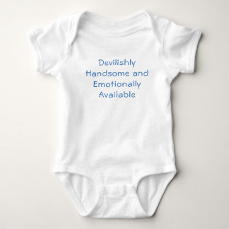 Devilishly Handsome Baby Boy's Bodysuit Baby Strampler