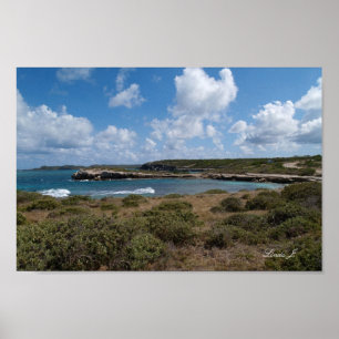 Devil's Bridge Area in Antigua Canvas Print Poster