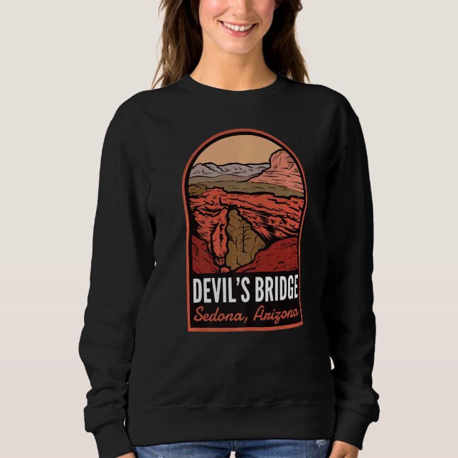Devil's Bridge Sedona Arizona Sweatshirt (Vorderseite)