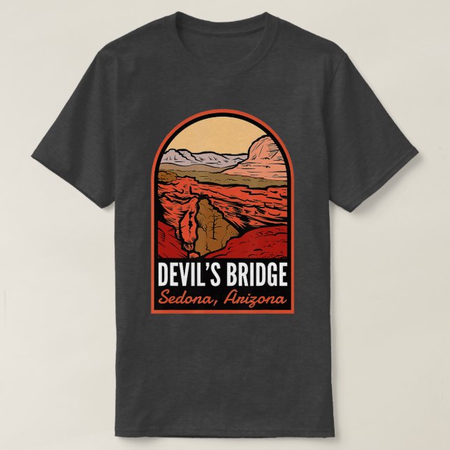 Devils Bridge Sedona Arizona T-Shirt (Design vorne)