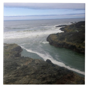 Devil's Churn, Cape Perpetua, OR Fliese