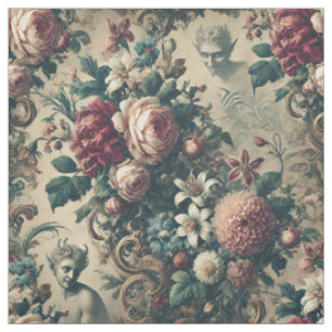 Devils Dandy - Gothic Viktorianisch Statement Tile Stoff