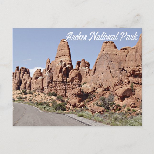 Devil's Garden Arches National Park, Utah - USA Postkarte (Vorderseite)